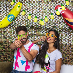 Nafukovacia dekorácia papagáj 110 cm